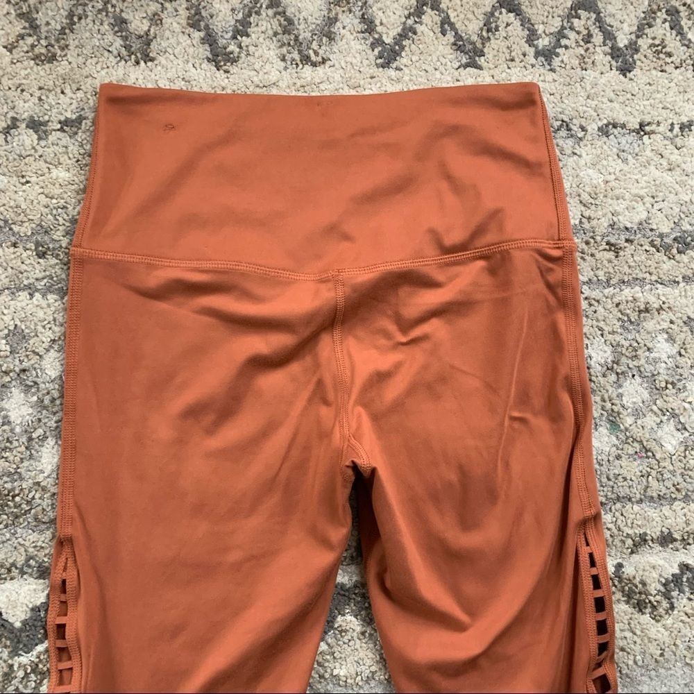 Nike Power 7/8 Dusty Peach Tight Leggings Medium - Picture 6 of 9